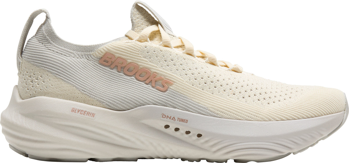 Brooks Glycerin StealthFit 22 Women's Running Shoes - Cream | Running & Training