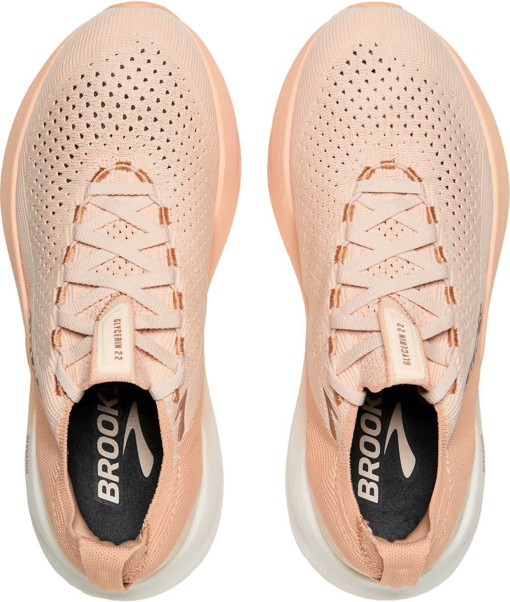 Brooks Glycerin StealthFit 22 Women's Running Shoes - Orange | Running & Training
