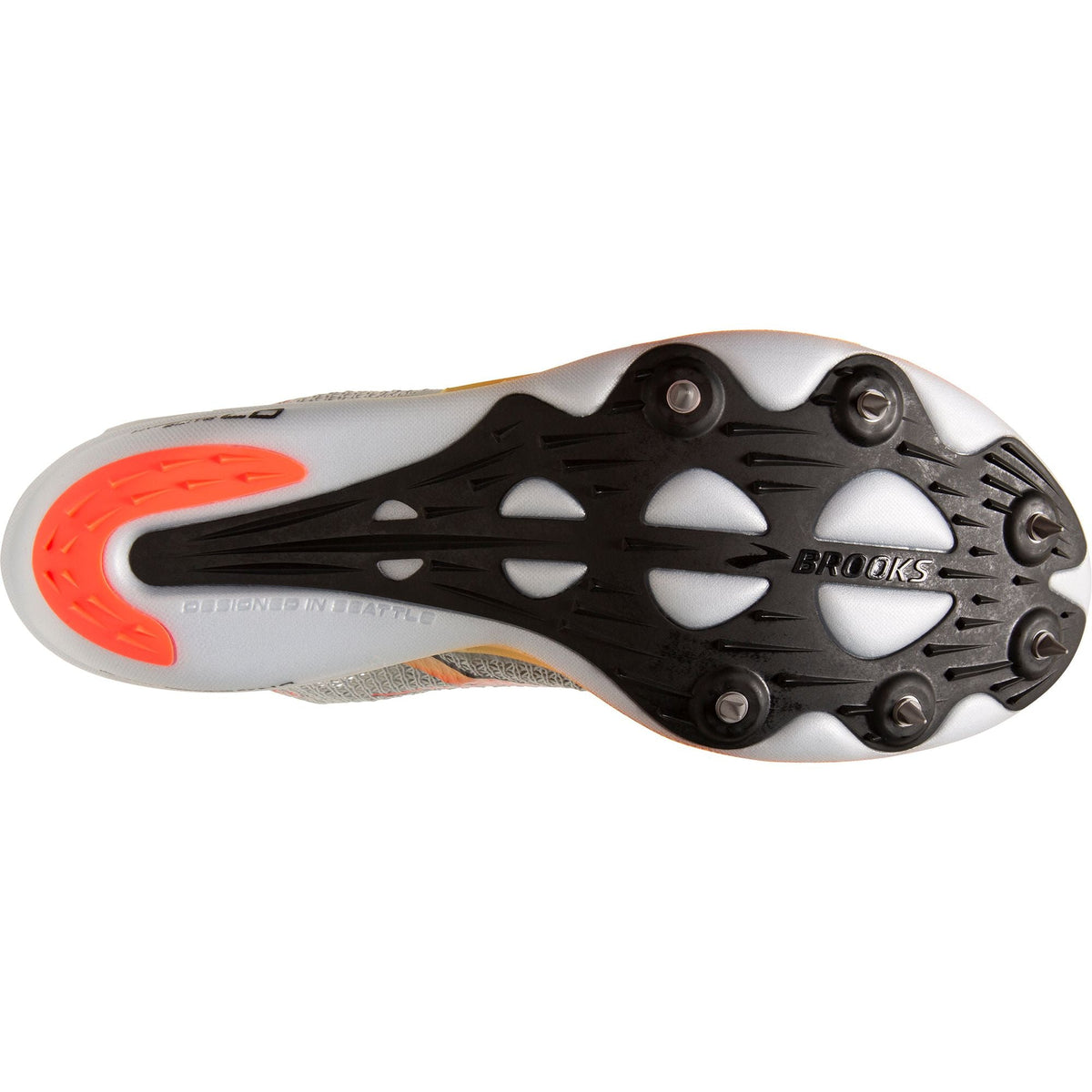 Brooks Hyperion Elite LD Running Spikes - Grey | Running & Training