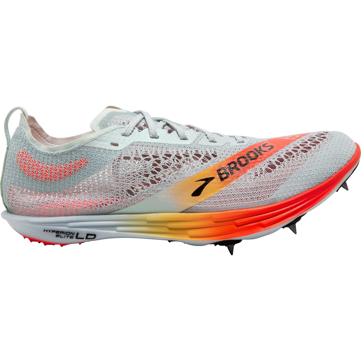 Brooks Hyperion Elite LD Running Spikes - Grey | Running & Training