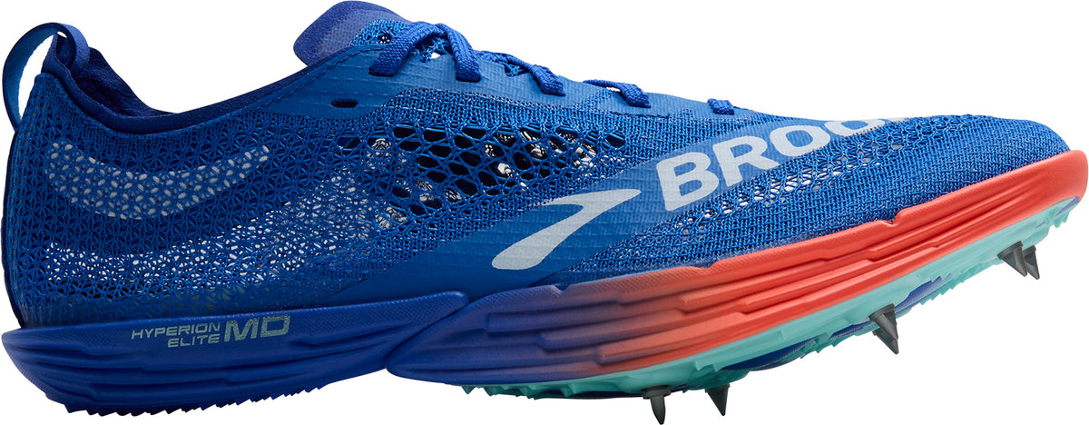 Brooks Hyperion Elite MD Running Spikes - Blue | Running & Training