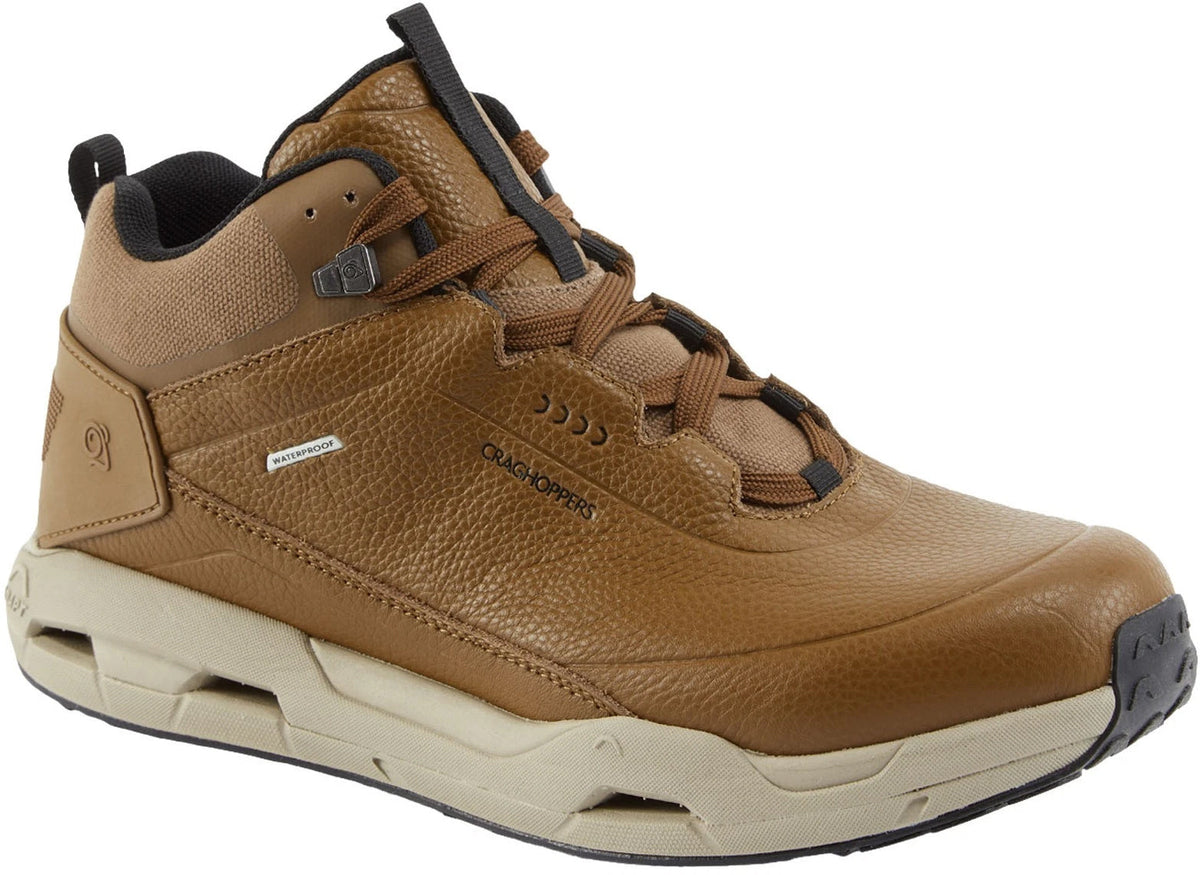 Craghoppers Adflex Eco Waterproof Men's Walking Boots - Brown | Outdoor Performance