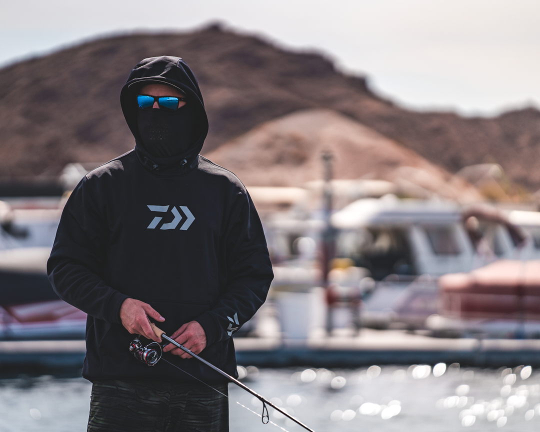 D-VEC HOODED SWEATSHIRT WITH FACEMASK Official Team Apparel Sports Fan Gear
