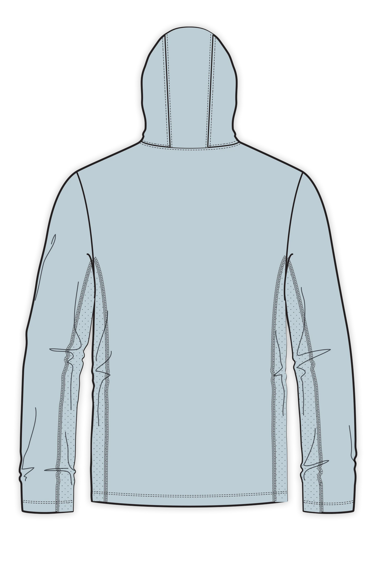 D-Vec Grey With Logo Ls Hd Sunshirt Official Team Apparel Sports Fan Gear