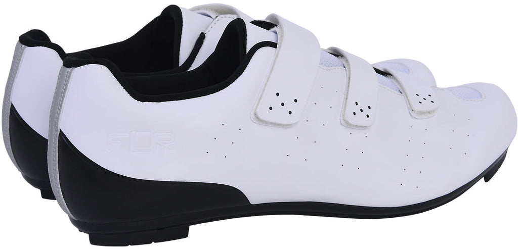 FLR F-37 Men's Road Cycling Shoes - White | Cycling Performance