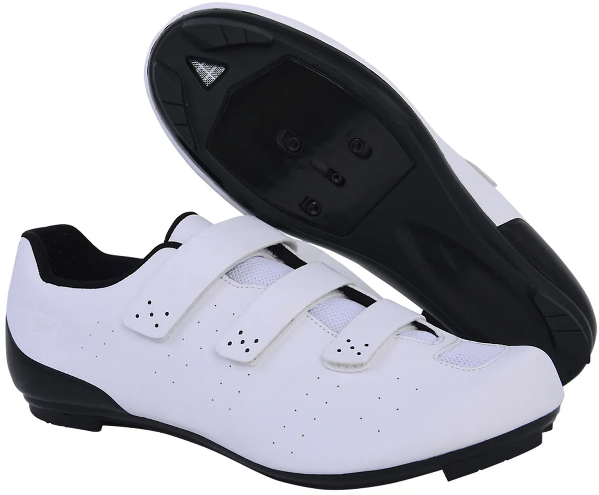 FLR F-37 Men's Road Cycling Shoes - White | Cycling Performance