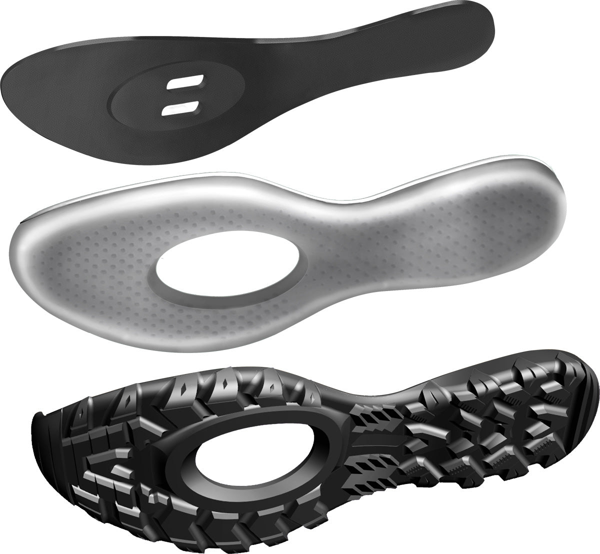 FLR Rexston Men's MTB Cycling Shoes - Black | Cycling Performance