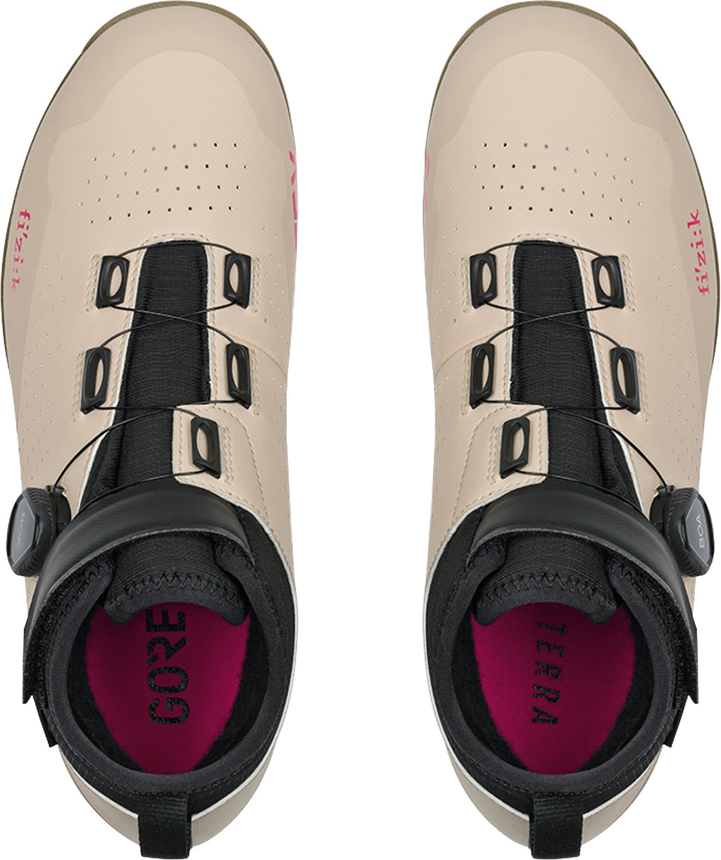 Fizik Terra Artica X5 GORE-TEX Winter Off Road Cycling Boots - Sand | Cycling Performance