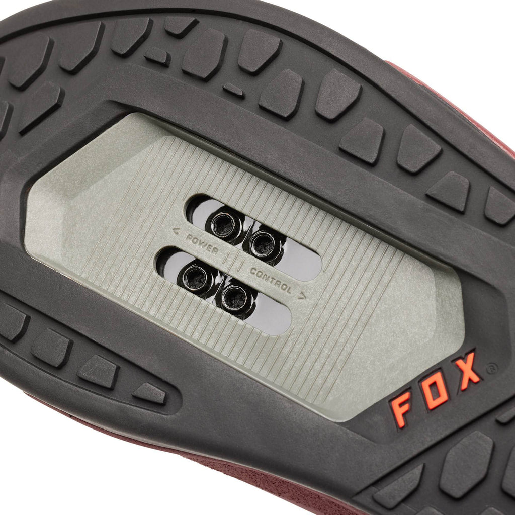 Fox Union Clipless MTB Men's Cycling Shoes - Red | Cycling Performance