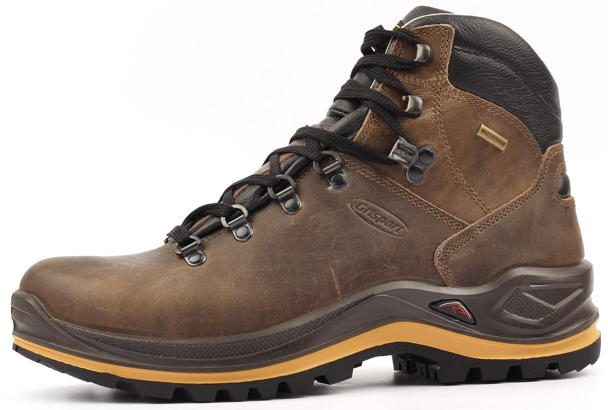 Grisport Aztec WIDE FIT Waterproof Men's Walking Boots - Brown | Outdoor Performance