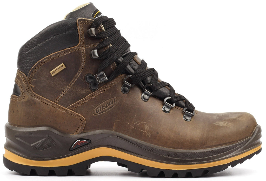 Grisport Aztec WIDE FIT Waterproof Men's Walking Boots - Brown | Outdoor Performance