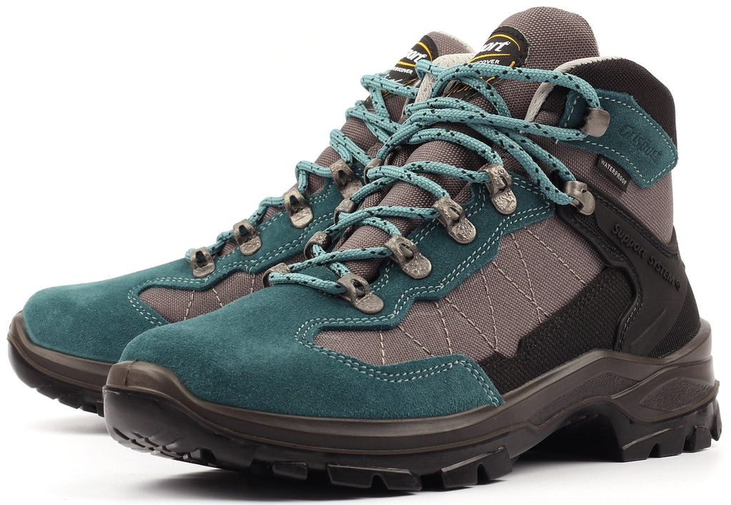 Grisport Excalibur Waterproof Women's Walking Boots - Blue | Outdoor Performance