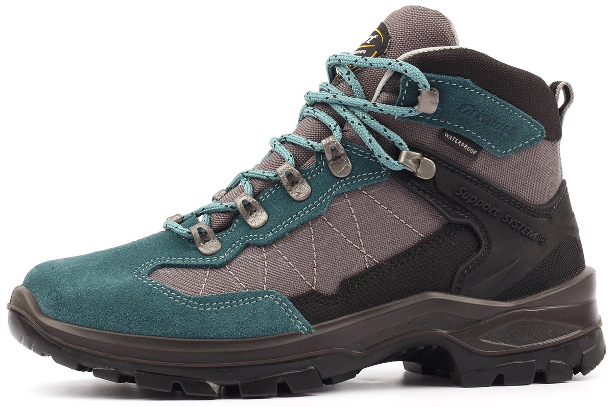 Grisport Excalibur Waterproof Women's Walking Boots - Blue | Outdoor Performance