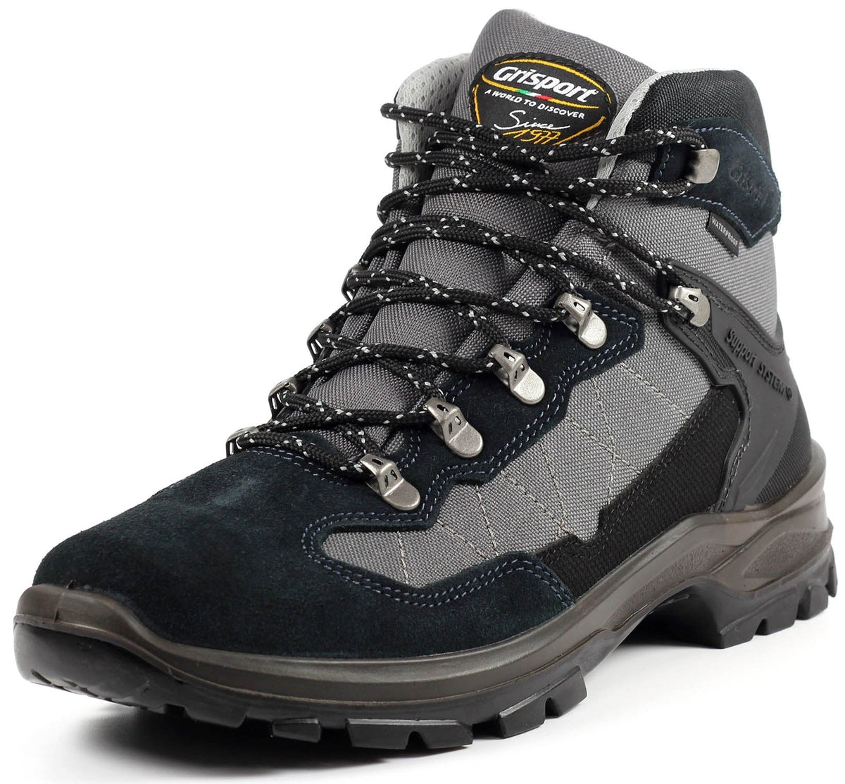 Grisport Excalibur Waterproof Men's Walking Boots - Blue | Outdoor Performance