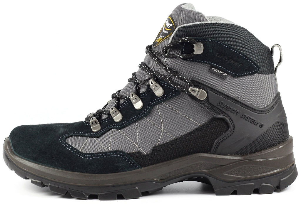 Grisport Excalibur Waterproof Men's Walking Boots - Blue | Outdoor Performance