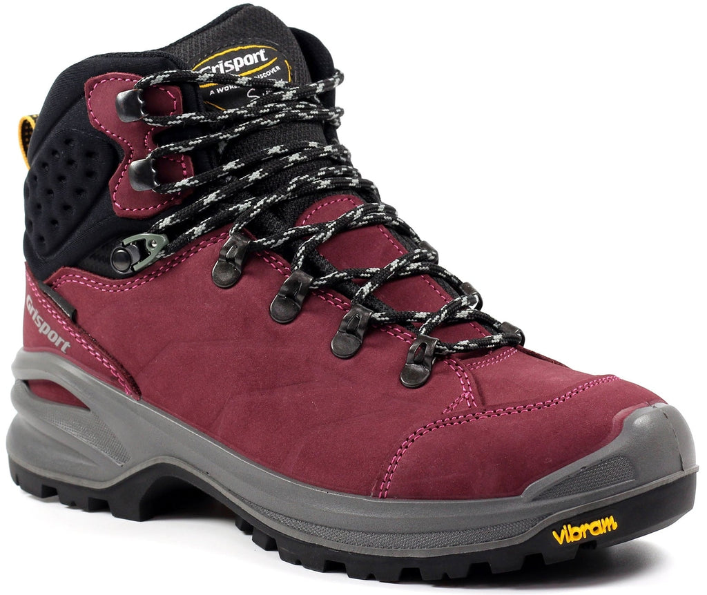 Grisport Lynx Waterproof Women's Walking Boots - Red | Outdoor Performance