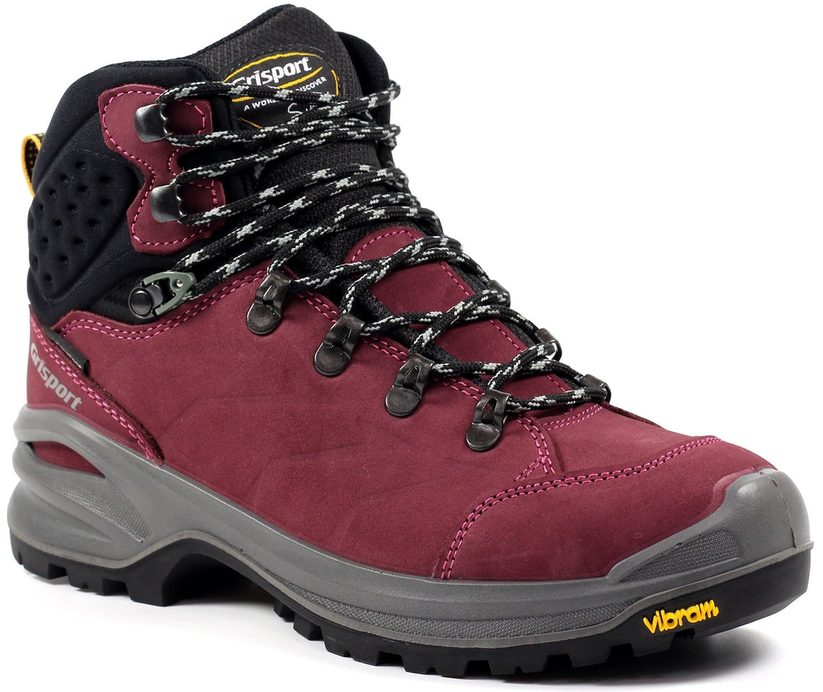 Grisport Lynx Waterproof Women's Walking Boots - Red | Outdoor Performance
