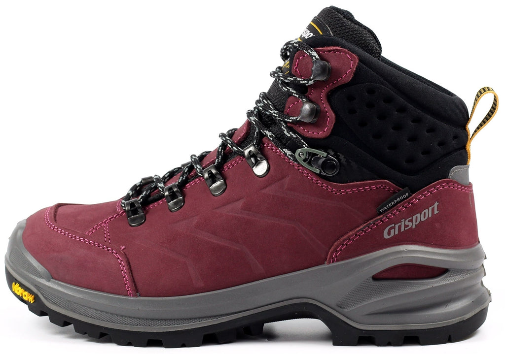 Grisport Lynx Waterproof Women's Walking Boots - Red | Outdoor Performance