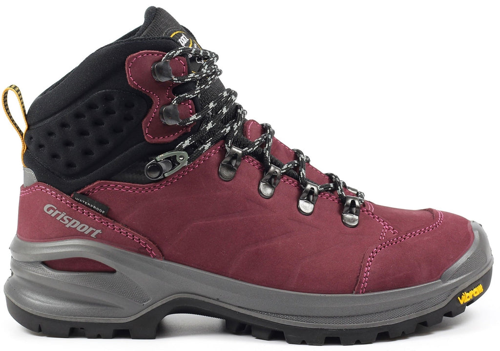 Grisport Lynx Waterproof Women's Walking Boots - Red | Outdoor Performance