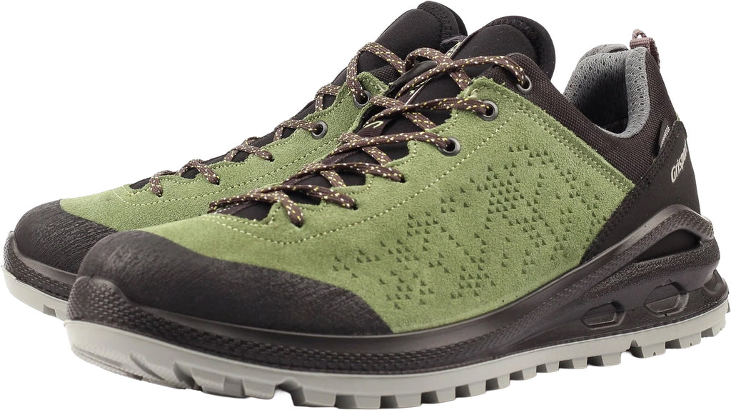 Grisport Phoenix Waterproof Men's Walking Shoes - Green | Outdoor Performance