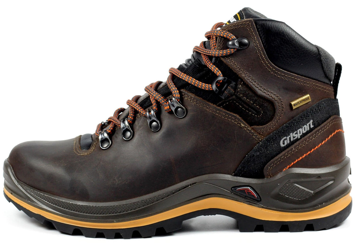 Grisport Pyke WIDE FIT Waterproof Men's Walking Boots - Brown | Outdoor Performance