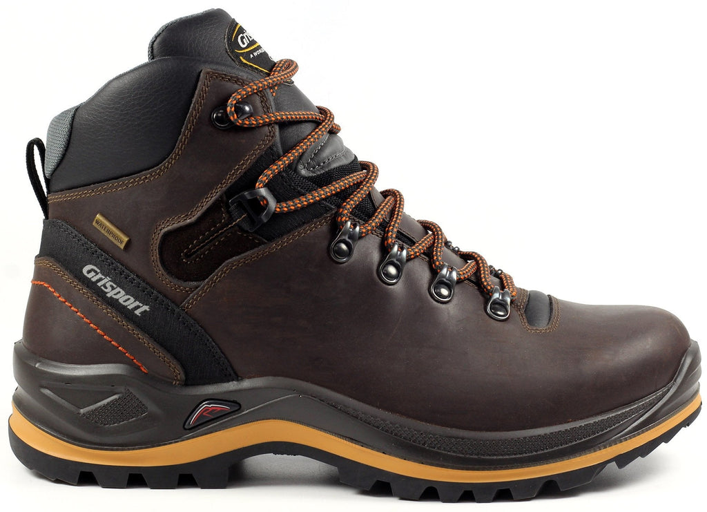 Grisport Pyke WIDE FIT Waterproof Men's Walking Boots - Brown | Outdoor Performance