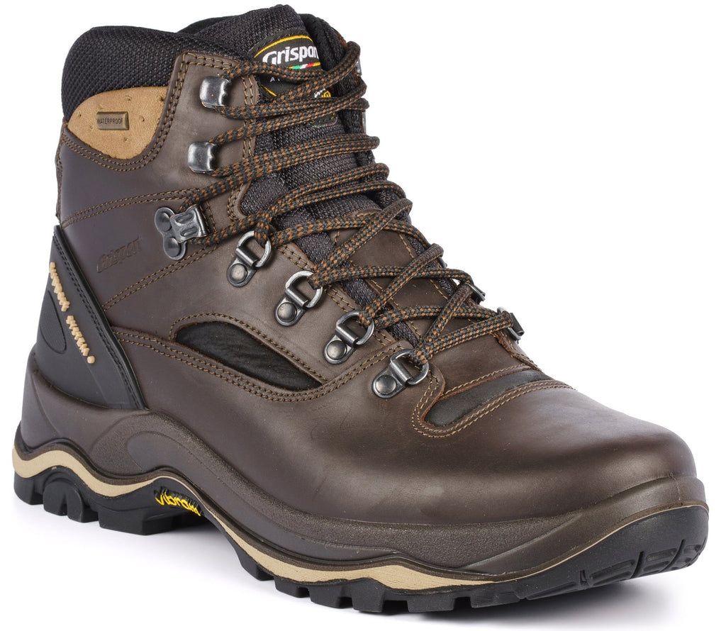 Grisport Quatro Waterproof Men's Walking Boots - Brown | Outdoor Performance
