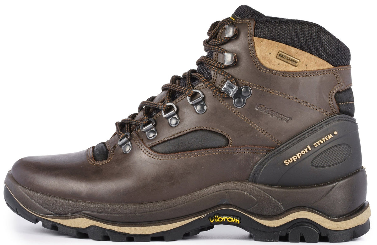 Grisport Quatro Waterproof Men's Walking Boots - Brown | Outdoor Performance