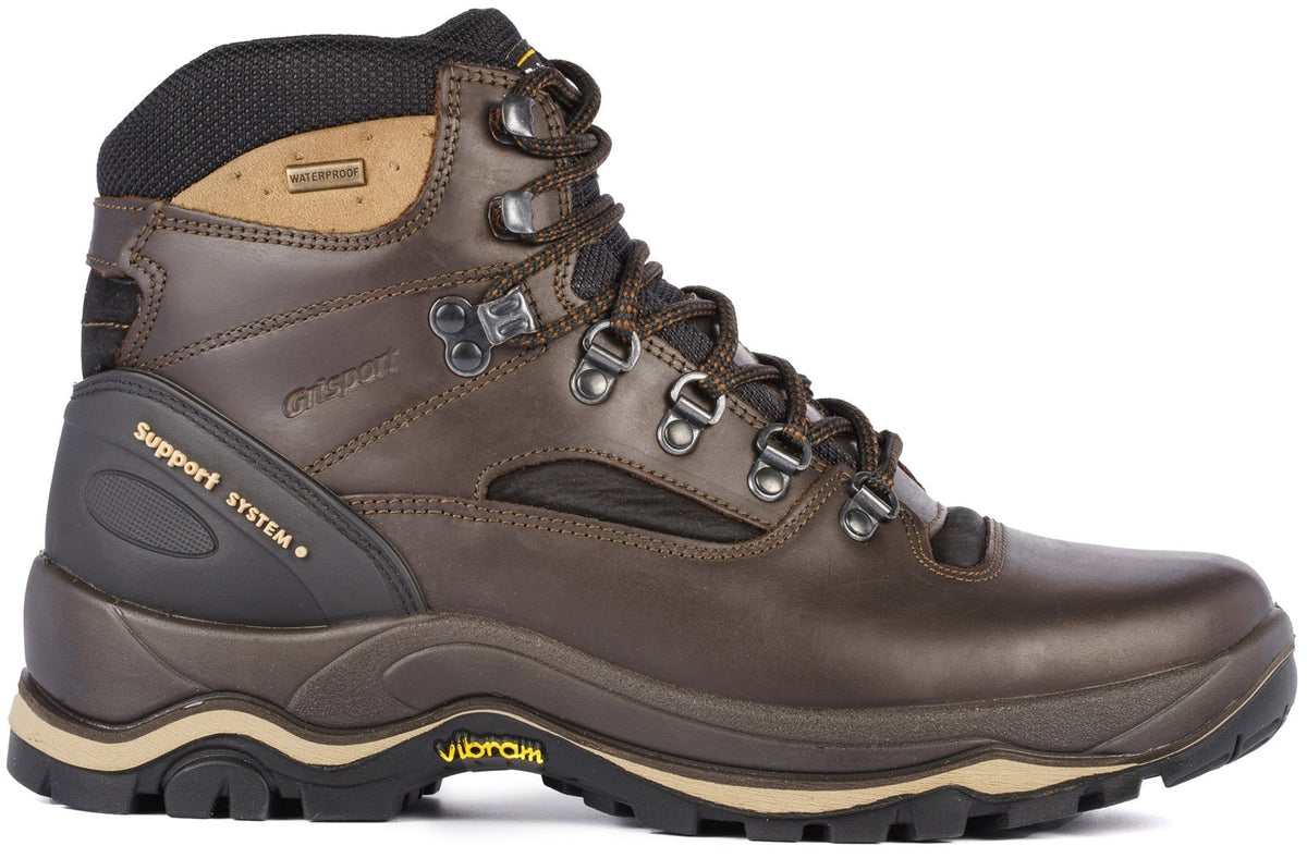 Grisport Quatro Waterproof Men's Walking Boots - Brown | Outdoor Performance