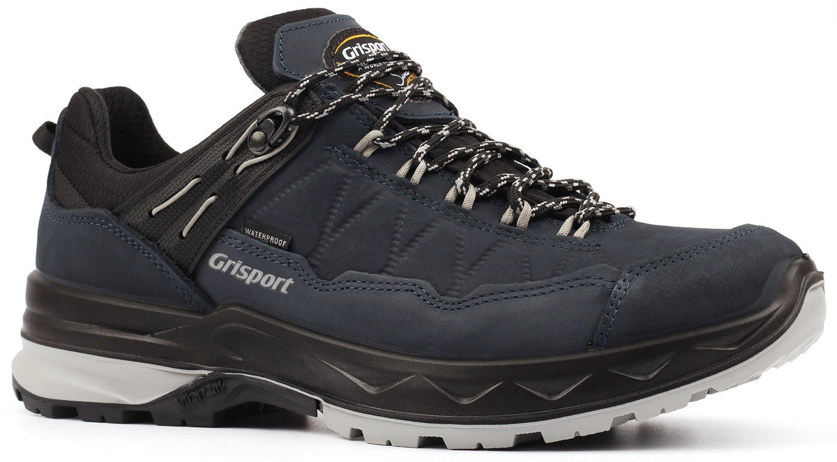 Grisport Spur Waterproof Junior Walking Shoes - Blue | Outdoor Performance