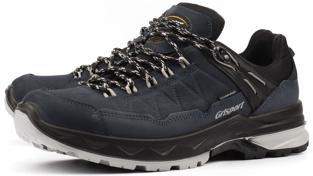 Grisport Spur Waterproof Men's Walking Shoes - Blue | Outdoor Performance