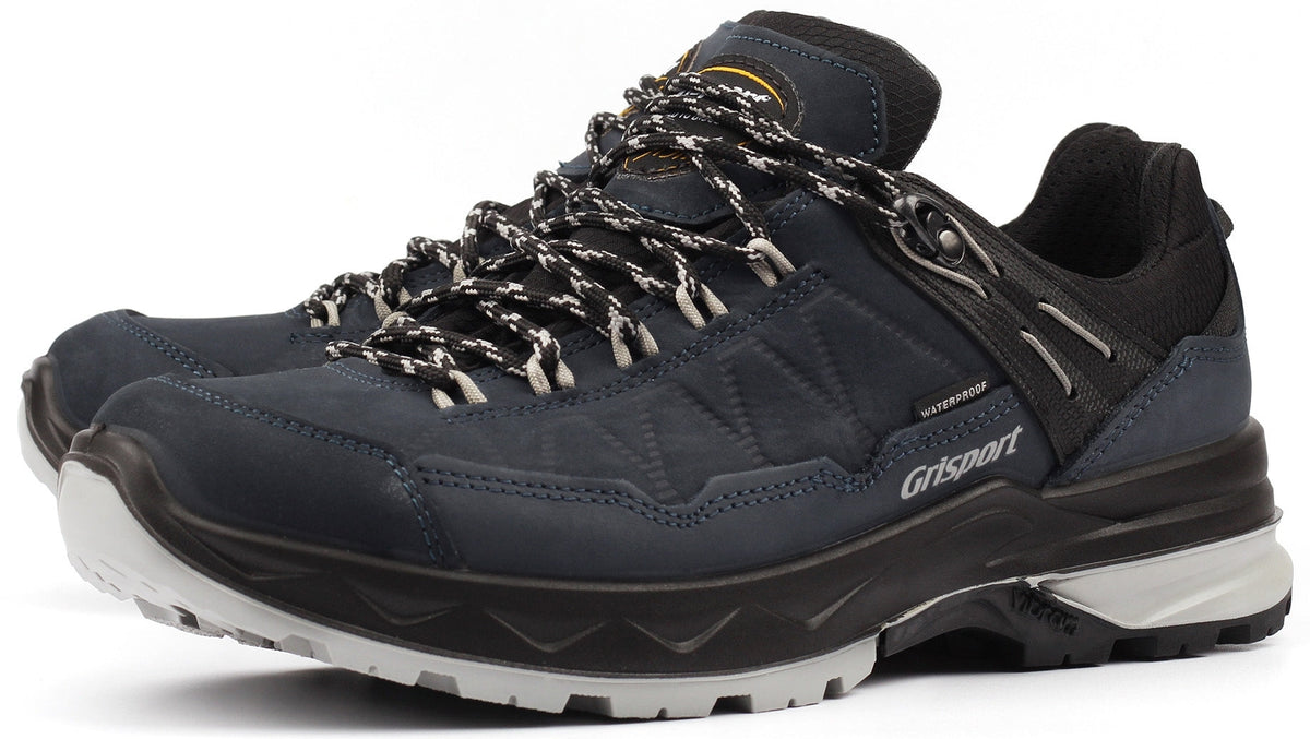 Grisport Spur Waterproof Men's Walking Shoes - Blue | Outdoor Performance