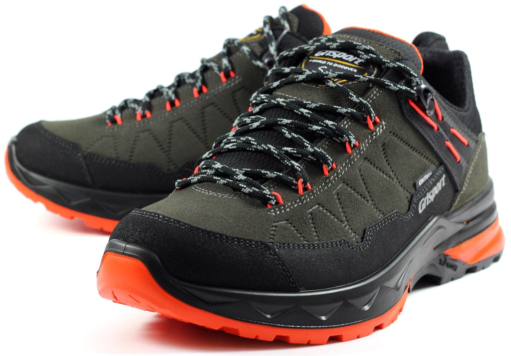 Grisport Spur Waterproof Men's Walking Shoes - Grey | Outdoor Performance