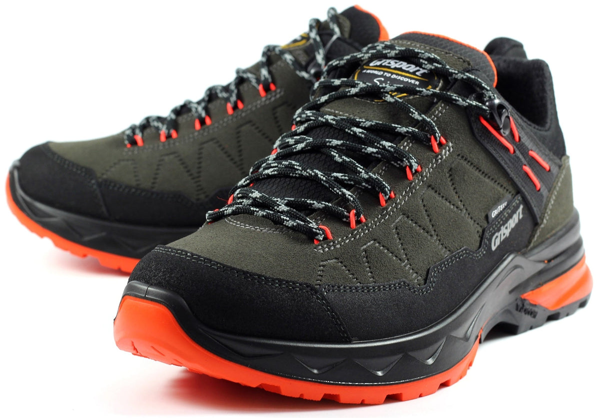 Grisport Spur Waterproof Men's Walking Shoes - Grey | Outdoor Performance