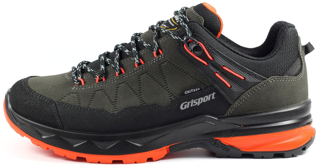 Grisport Spur Waterproof Men's Walking Shoes - Grey | Outdoor Performance