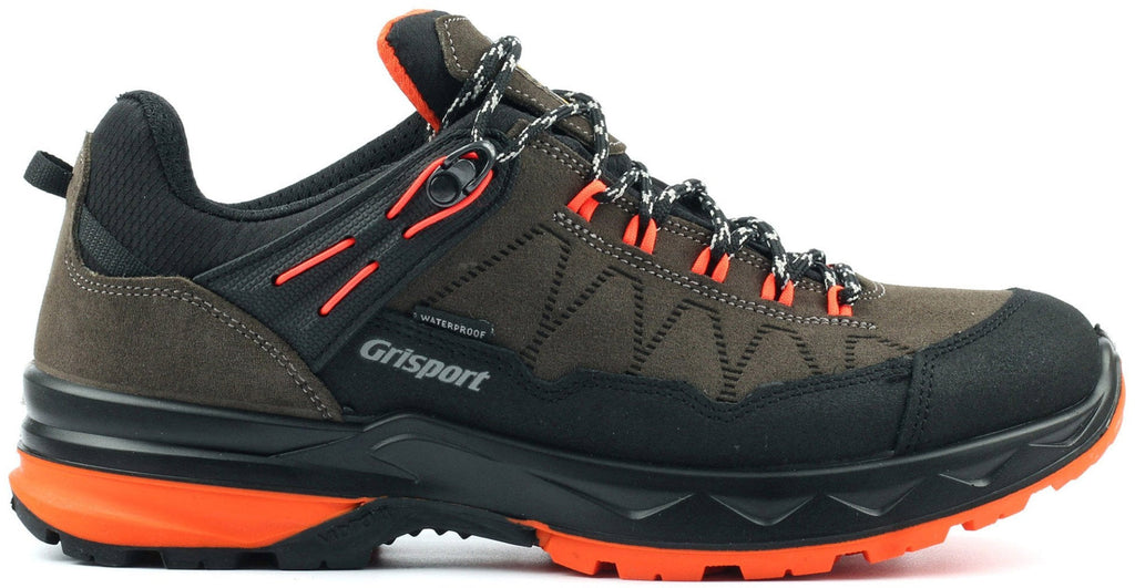 Grisport Spur Waterproof Men's Walking Shoes - Grey | Outdoor Performance