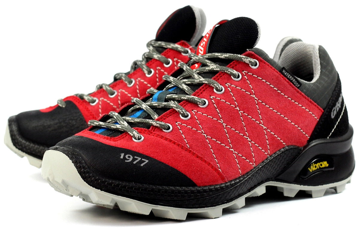 Grisport Treviso Waterproof Women's Walking Shoes - Red | Outdoor Performance