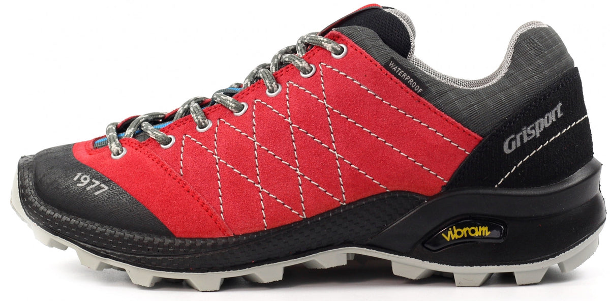 Grisport Treviso Waterproof Women's Walking Shoes - Red | Outdoor Performance