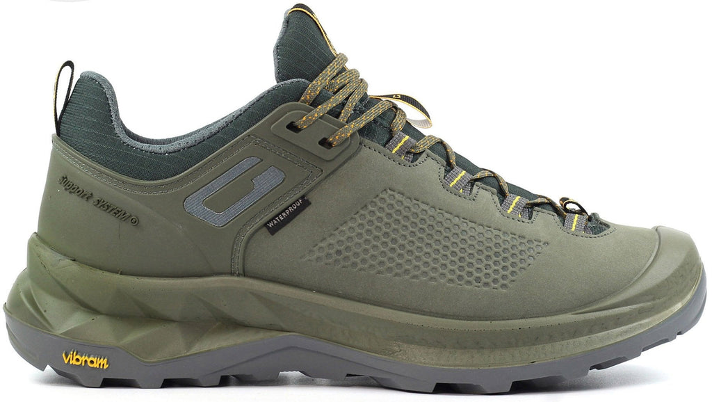 Grisport Vent Waterproof Men's Walking Shoes - Green | Outdoor Performance