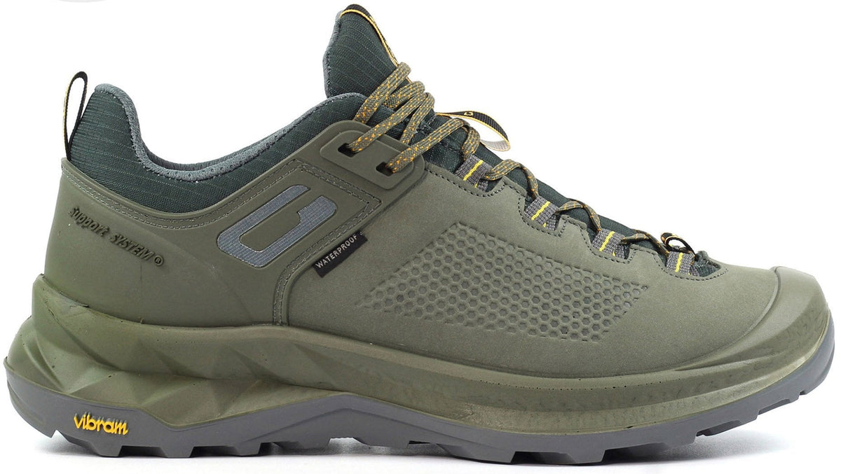 Grisport Vent Waterproof Men's Walking Shoes - Green | Outdoor Performance