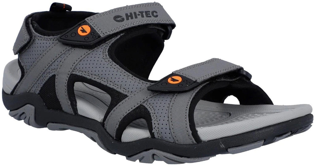 Hi-Tec Crater Men's Walking Sandals - Grey | Everyday Comfort