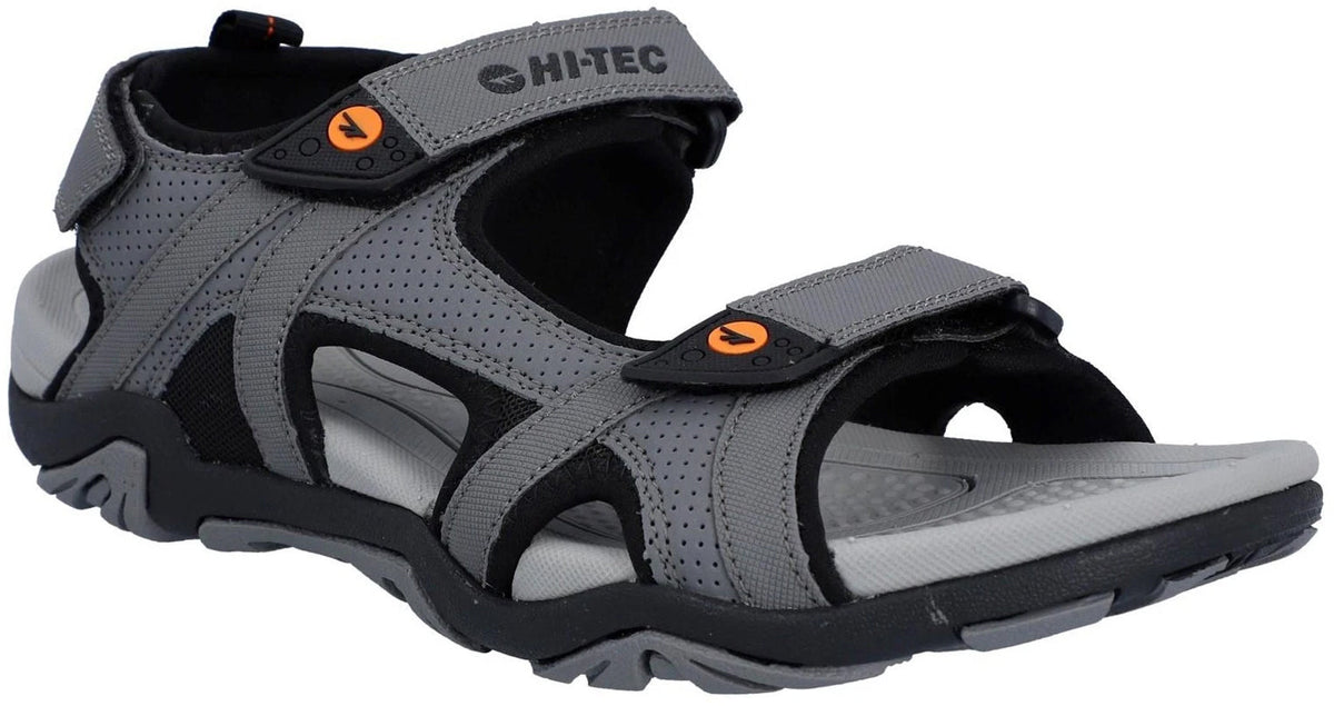 Hi-Tec Crater Men's Walking Sandals - Grey | Everyday Comfort