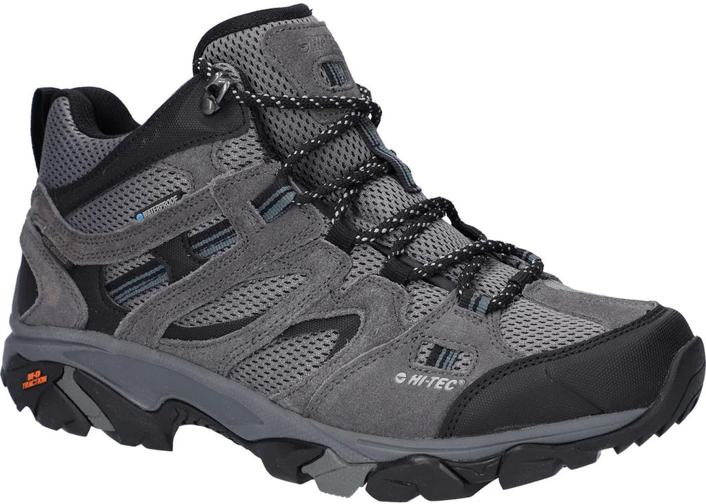 Hi-Tec Apex Lite Mid Waterproof Men's Walking Boots - Grey | Outdoor Performance