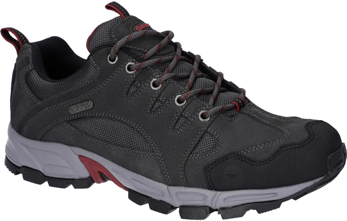 Hi-Tec Auckland Lite Waterproof Men's Walking Shoes - Grey | Outdoor Performance