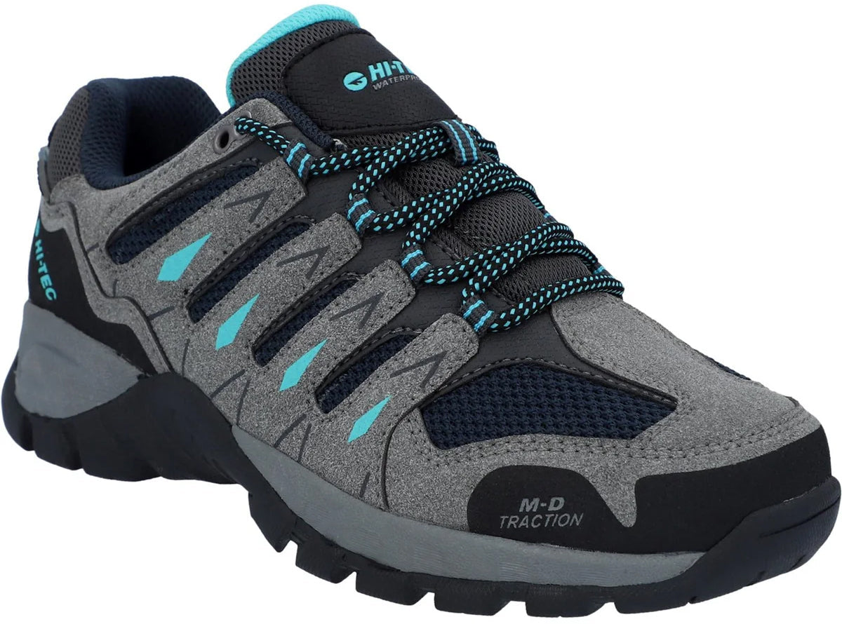 Hi-Tec Corzo Waterproof Women's Walking Shoes - Grey | Outdoor Performance