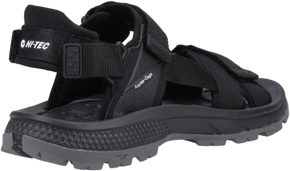 Hi-Tec Sierra Men's Walking Sandals - Black | Everyday Comfort