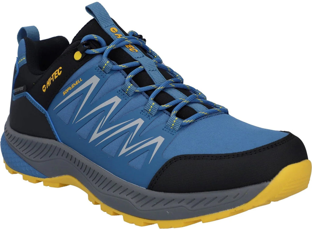 Hi-Tec Stealth Waterproof Men's Walking Shoes - Blue | Outdoor Performance