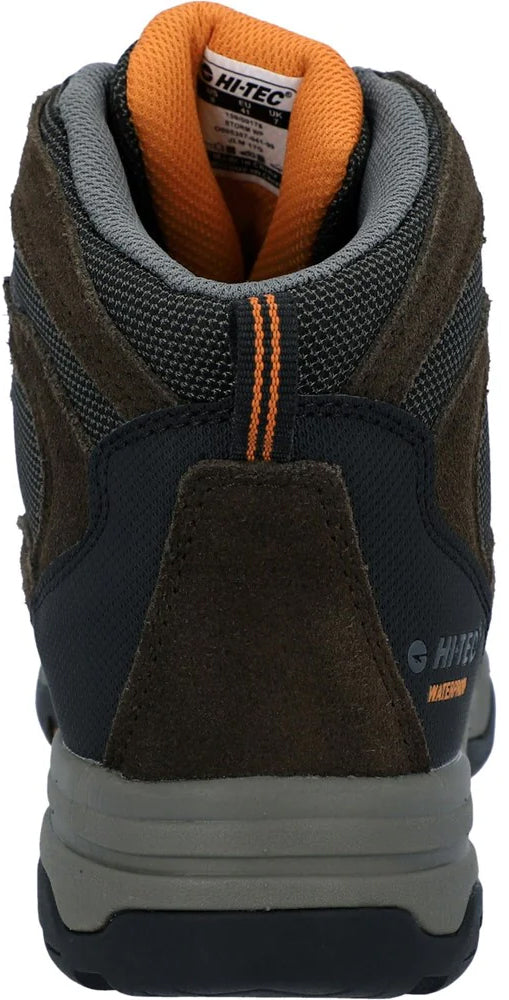 Hi-Tec Storm Waterproof Men's Walking Boots - Brown | Outdoor Performance