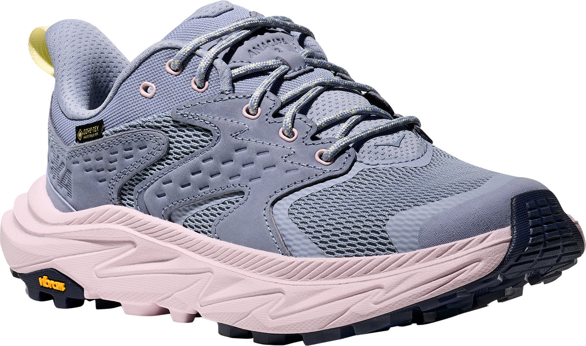 Hoka Anacapa 2 Low GORE-TEX Women's Walking Shoes - Blue | Outdoor Performance