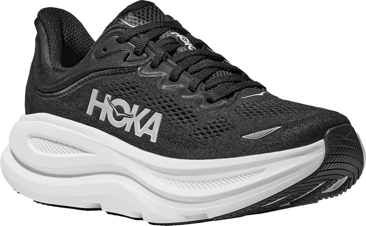Hoka Bondi 9 Men's Running Shoes - Black | Running & Training